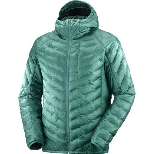 Green Salomon Outline Primaloft Men's Insulated Jackets | IE BX0861